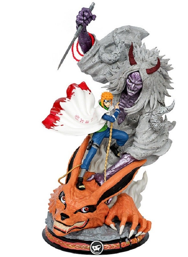 Naruto CS Fourth Hokage Minato Namikaze High-Quality Anime Figure Desktop Decoration - Awesome Birthday Gift 28 cm - Image 1